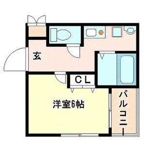 アイファースト緑橋【5階】の間取り