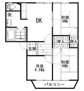 ユートピアエイト【2階】の間取り