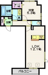 シルトクレーテ【2階】の間取り