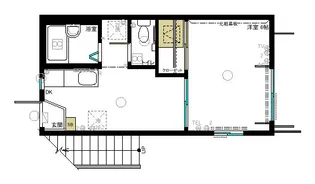 ツインコートA【1階】の間取り
