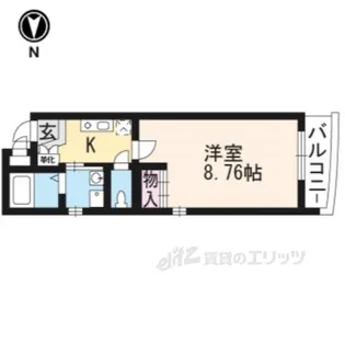 フォーブル高倉【2階】の間取り