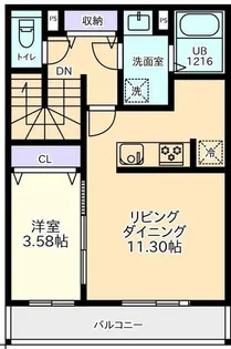 アイリス東所沢【2階】の間取り
