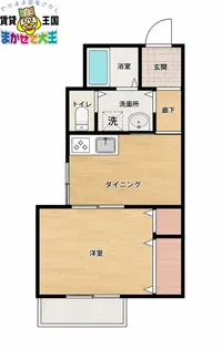 リーヴル泉【1階】の間取り