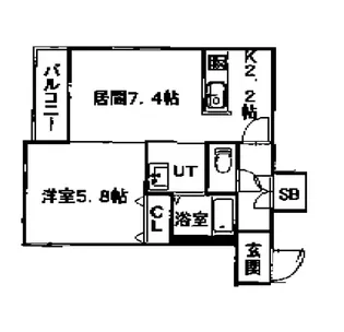 Cozy Place栄通【1階】の間取り