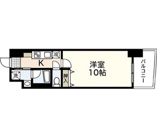 ウイング宝町ファイブ【14階】の間取り