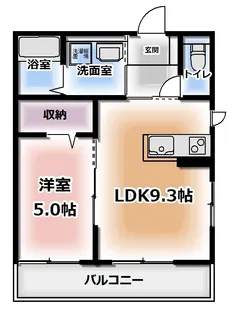 ソフィア鶴川【1階】の間取り