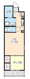 Sumikaレジデンス平田町【3階】の間取り