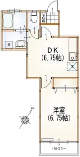 ひかるはいむ【1階】の間取り