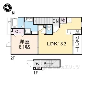 リーベ【2階】の間取り