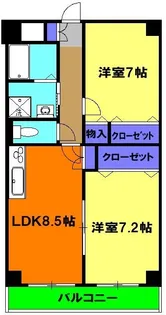 ベナレス藤枝【6階】の間取り