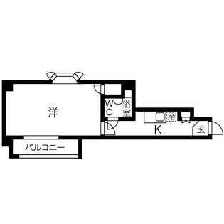 チサンマンション青葉通り【10階】の間取り
