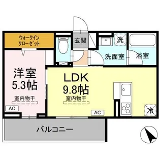 D-Luminare A【2階】の間取り