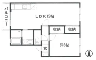 蒲田ソルステージ(蒲田SOLSTAGE)【1階】の間取り