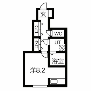 Y.Pilina【1階】の間取り