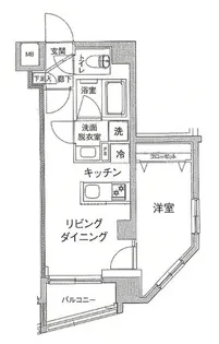 アイルプレミアム江古田【2階】の間取り