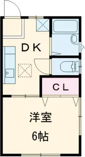 ミウラハイツ【1階】の間取り