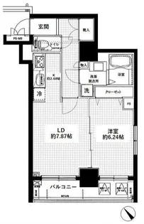 アイル東京向島弐番館【10階】の間取り