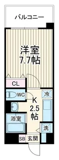 イストアール【7階】の間取り