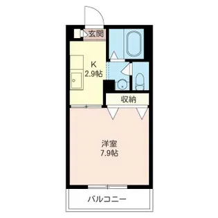 アーバンハイム高津【3階】の間取り