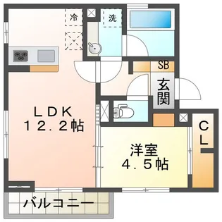 ガーデンテラス【1階】の間取り
