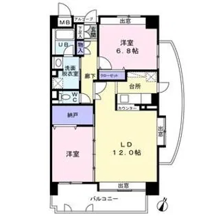 bePLACE【5階】の間取り