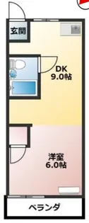 ハウザー高松【2階】の間取り