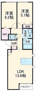 アルビレオ【2階】の間取り