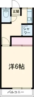 栗田ハウス【2階】の間取り