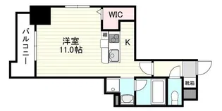 Fons西千石【5階】の間取り