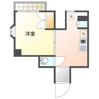 金井ハイツ【4階】の間取り