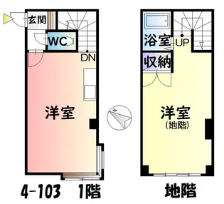 マグノリア4【1階】の間取り