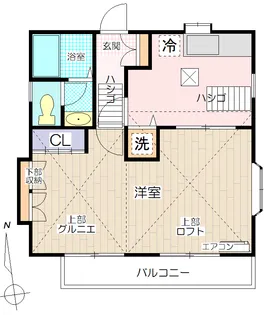 ハピネス【3階】の間取り