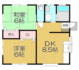 茨城県神栖市太田【一戸建】の間取り