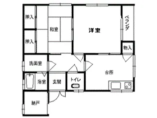 エミールハイツ【2階】の間取り