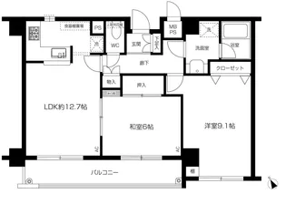 シェモア昭島舘【2階】の間取り