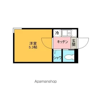 ユーコート【3階】の間取り