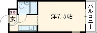 第2京都メゾンベルジュ西京極【3階】の間取り