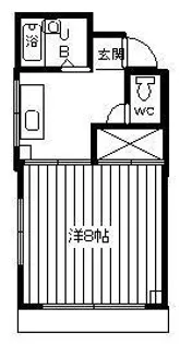 オレンジI【4階】の間取り