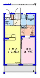 サンリットSR年見【5階】の間取り