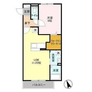 D-Room Saigou【2階】の間取り