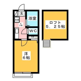 マ・ピエス東生田MASE【1階】の間取り