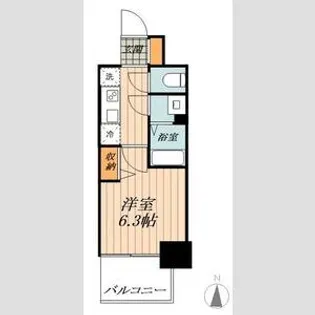 A&G KAMEJIMA(エージーカメジマ)【5階】の間取り