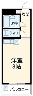 ヴィラ・シャルダン【2階】の間取り