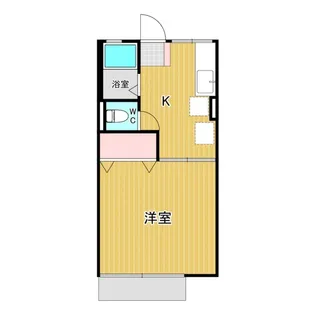 ノーブルC【1階】の間取り