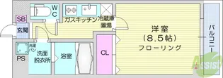 ライフシティ【2階】の間取り
