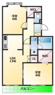 グリーンハイツ【2階】の間取り