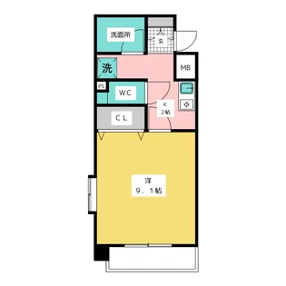 コンチェルトハウス【2階】の間取り
