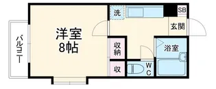 神奈川県秦野市南矢名4【アパート】の間取り
