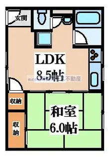 ダイワ高井田ビル【3階】の間取り