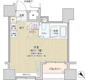 アネーロ銀座【3階】の間取り